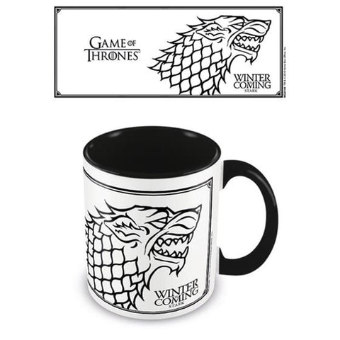 Game Of Thrones - Stark Black Mug
