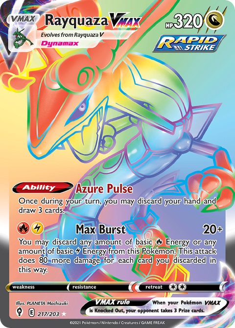 Rayquaza VMAX - 217/203