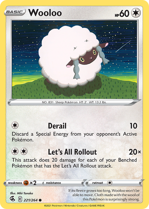 Wooloo - 221/264