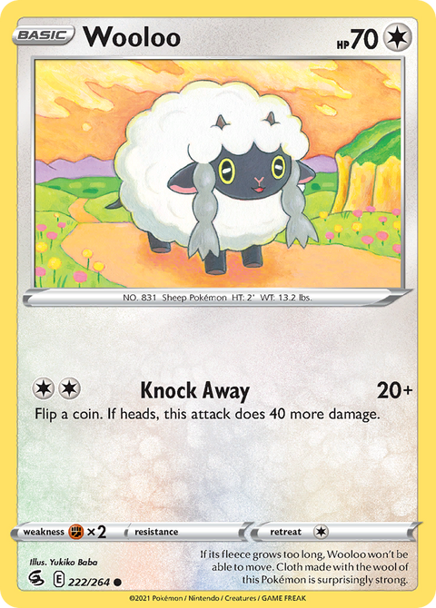 Wooloo - 222/264