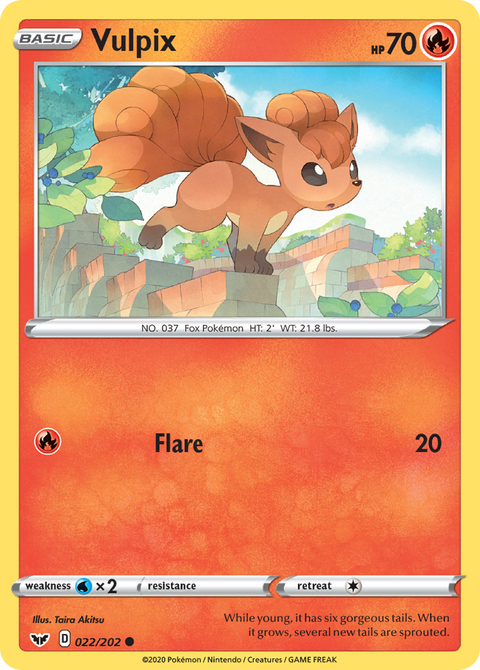 Vulpix - 022/202