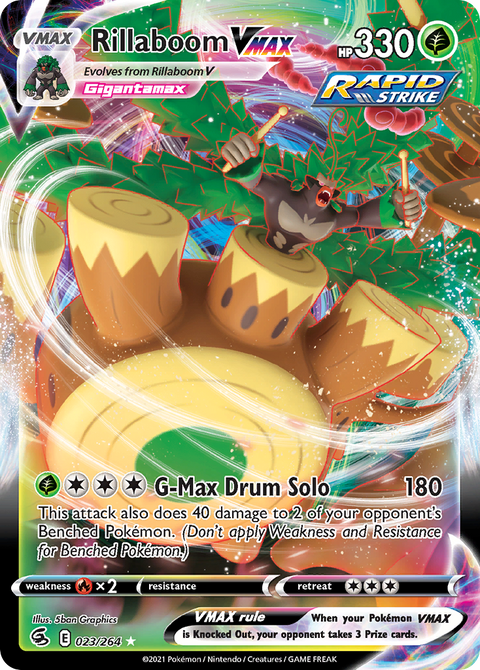 Rillaboom VMAX - 023/264