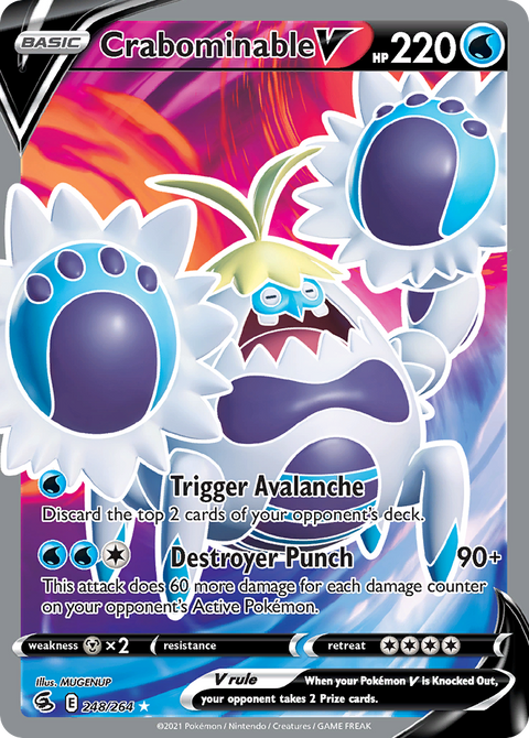 Crabominable V - 248/264