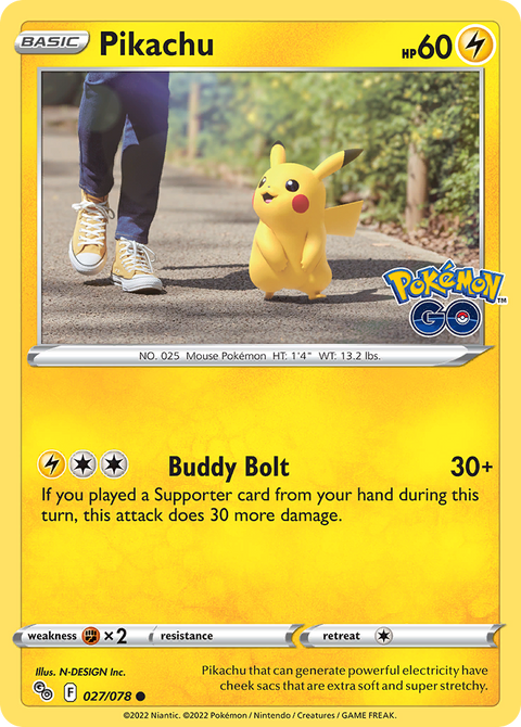 Pikachu - 027/078