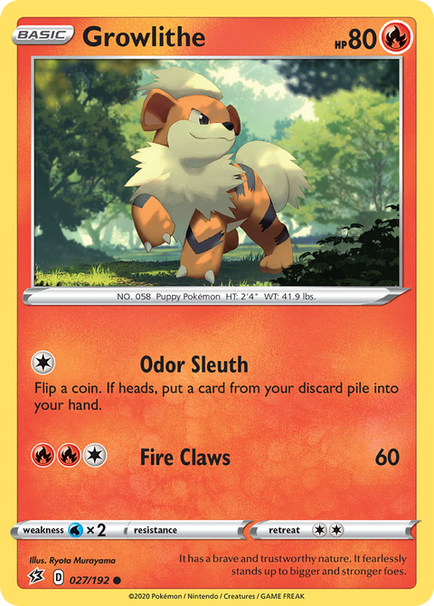 Growlithe - 027/192