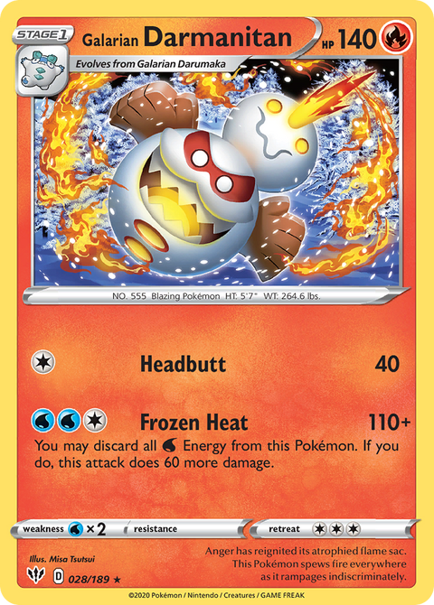 Galarian Darmanitan - 028/189