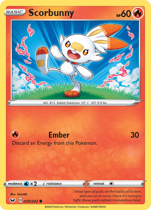 Scorbunny - 030/202
