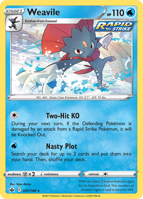 Weavile - 031/198