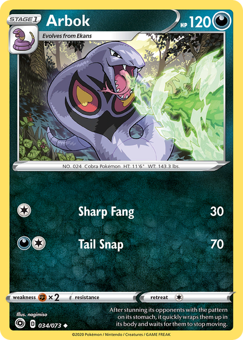 Arbok - 034/073