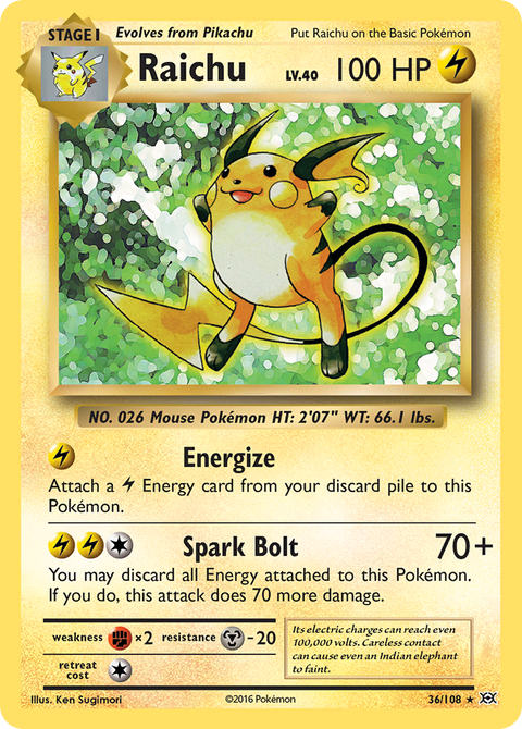 Raichu - 36/108