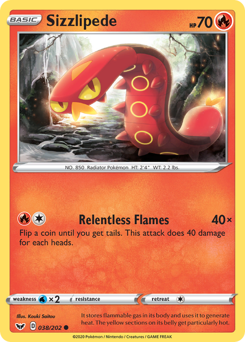 Sizzlipede - 038/202