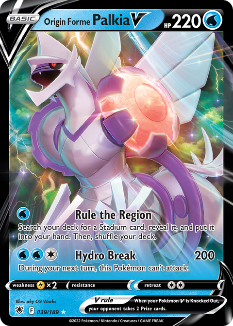 Origin Forme Palkia V - 039/189