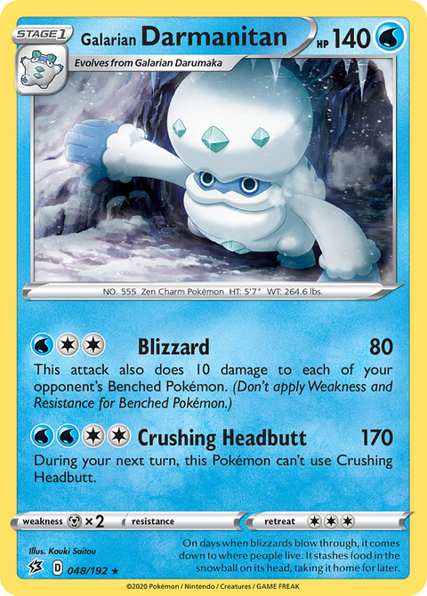 Galarian Darmanitan - 048/192