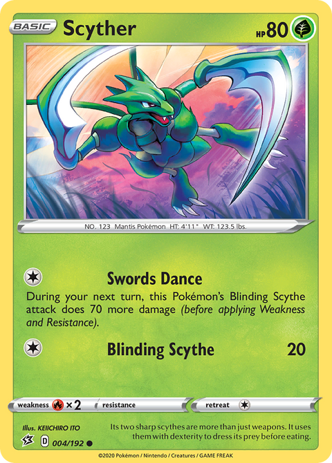 Scyther - 004/192