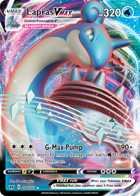 Lapras VMAX - 050/202