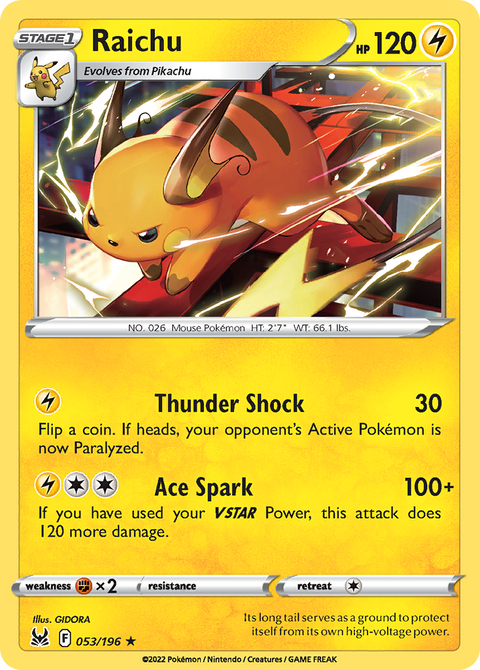 Raichu - 053/196