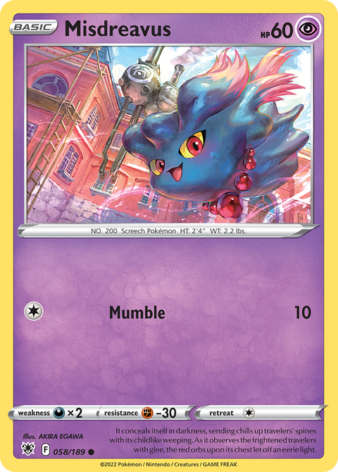 Misdreavus - 058/189