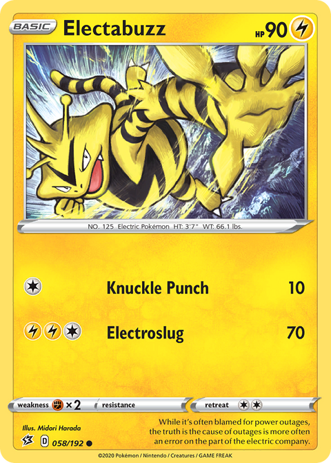 Electabuzz - 058/192