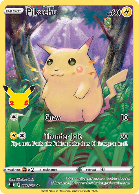 Pikachu - 005/025