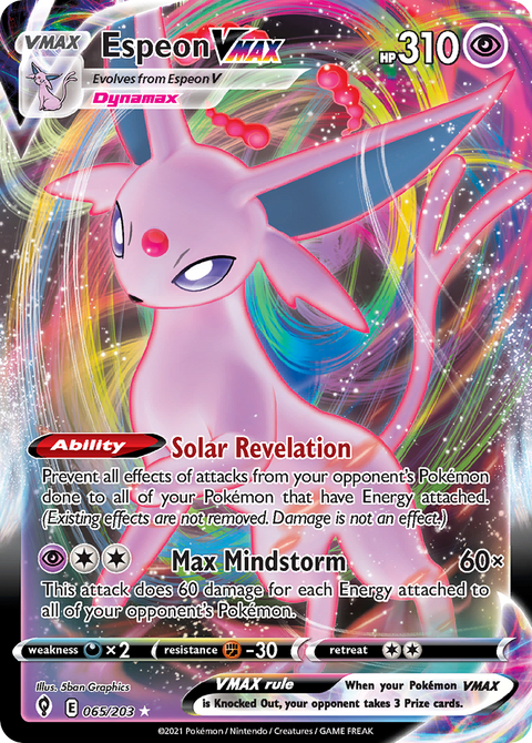 Espeon VMAX - 065/203