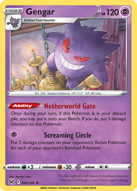 Gengar - 066/196