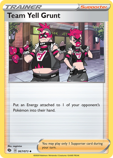 Team Yell Grunt - 067/073