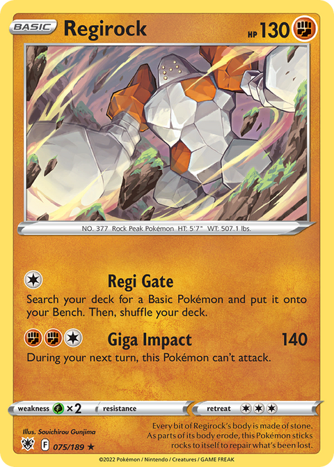 Regirock - 075/189