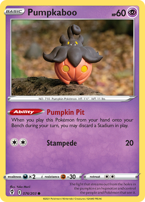 Pumpkaboo - 076/203