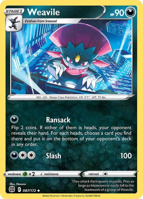 Weavile - 087/172