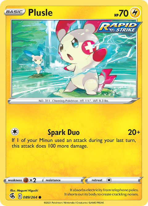 Plusle - 089/264