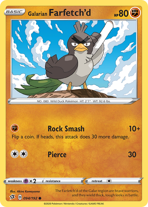 Galarian Farfetch’d - 094/192