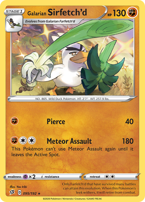 Galarian Sirfetch’d - 095/192