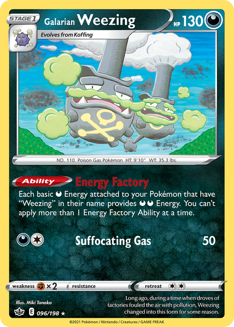 Galarian Weezing - 096/198