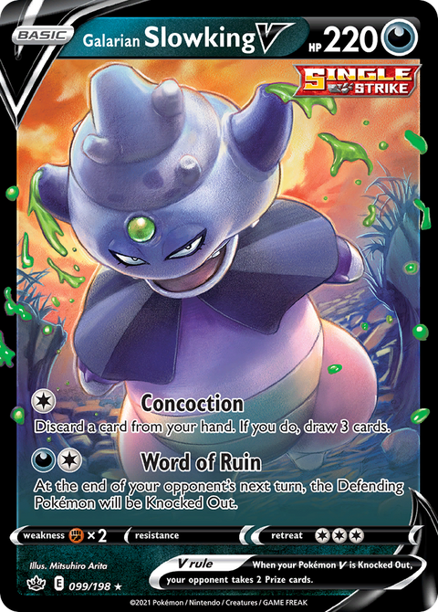 Galarian Slowking V - 099/198