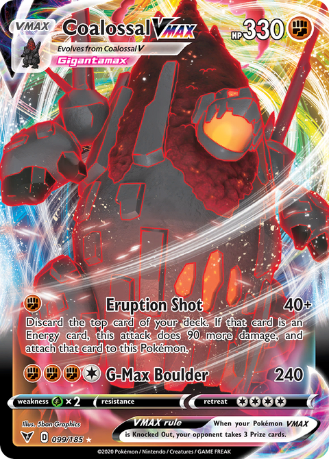 Coalossal VMAX - 099/185