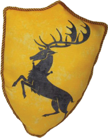 Game of Thrones - Baratheon Sigil Throw Pillow