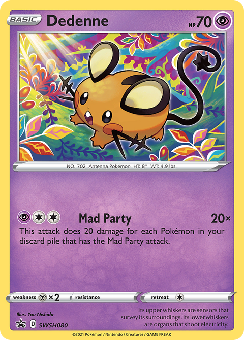 Dedenne - SWSH080