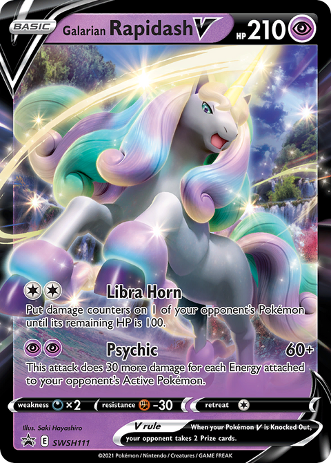 Galarian Rapidash V - SWSH111