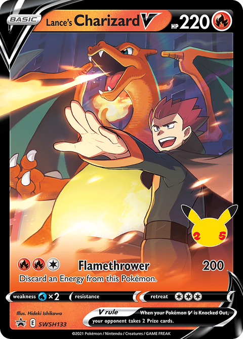 Lance's Charizard V - SWSH133