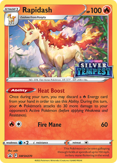 Rapidash - SWSH270