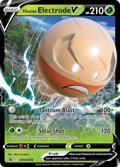Hisuian Electrode V - SWSH294