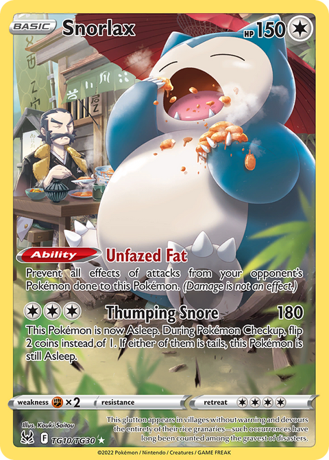 Snorlax - TG10/TG30