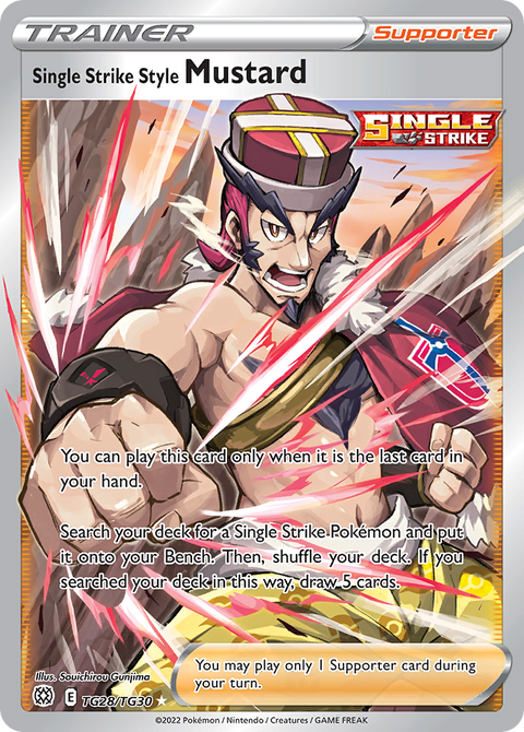 Single Strike Style Mustard - TG28/TG30