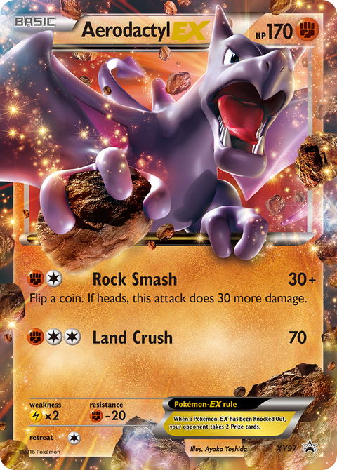 Aerodactyl EX - XY97