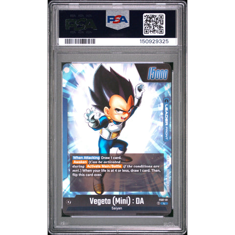 2024 DRAGON BALL VEGETA (MINI) : DA FS07-01/97 PSA 10