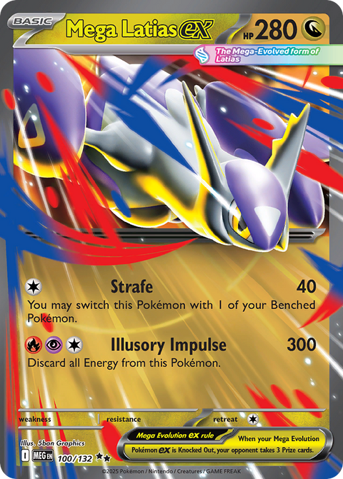 Mega Latias EX - 100/132