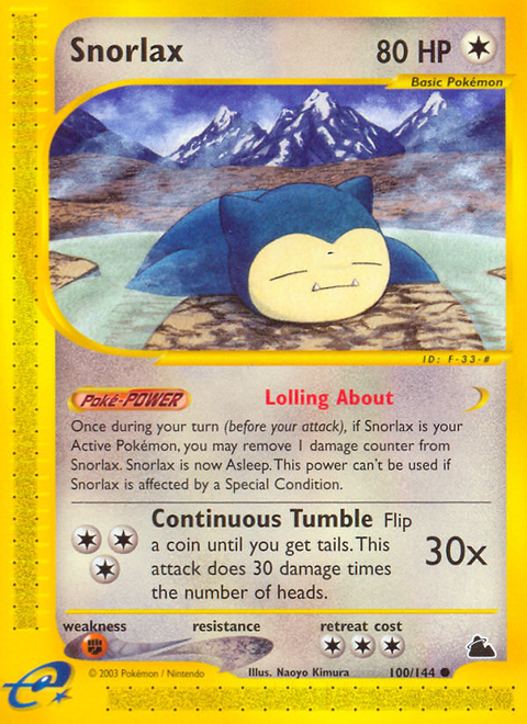 Snorlax - 100/144