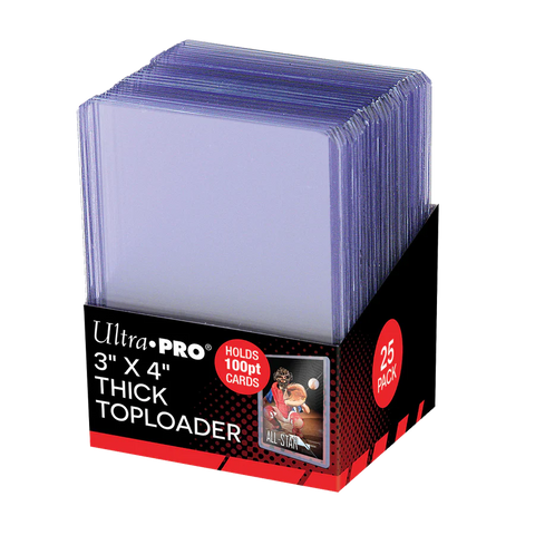 ULTRA PRO Top Loader - 3 x 4 Super Thick