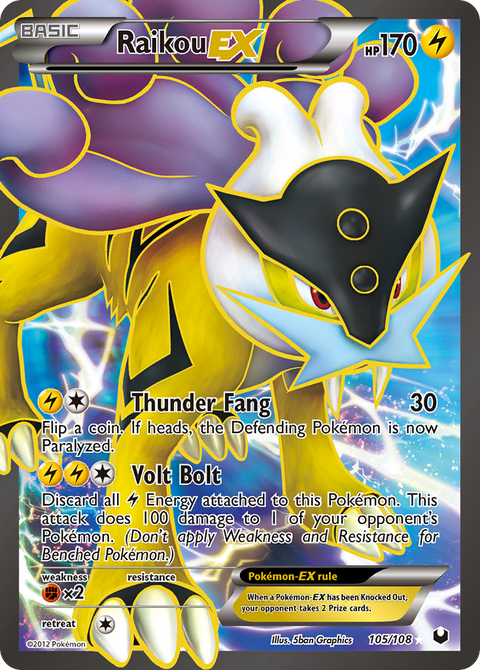 Raikou EX - 105/108