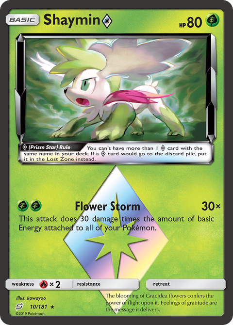 Shaymin Prism Star - 10/181
